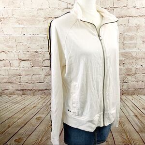 Converse one star zip up knit track jacket